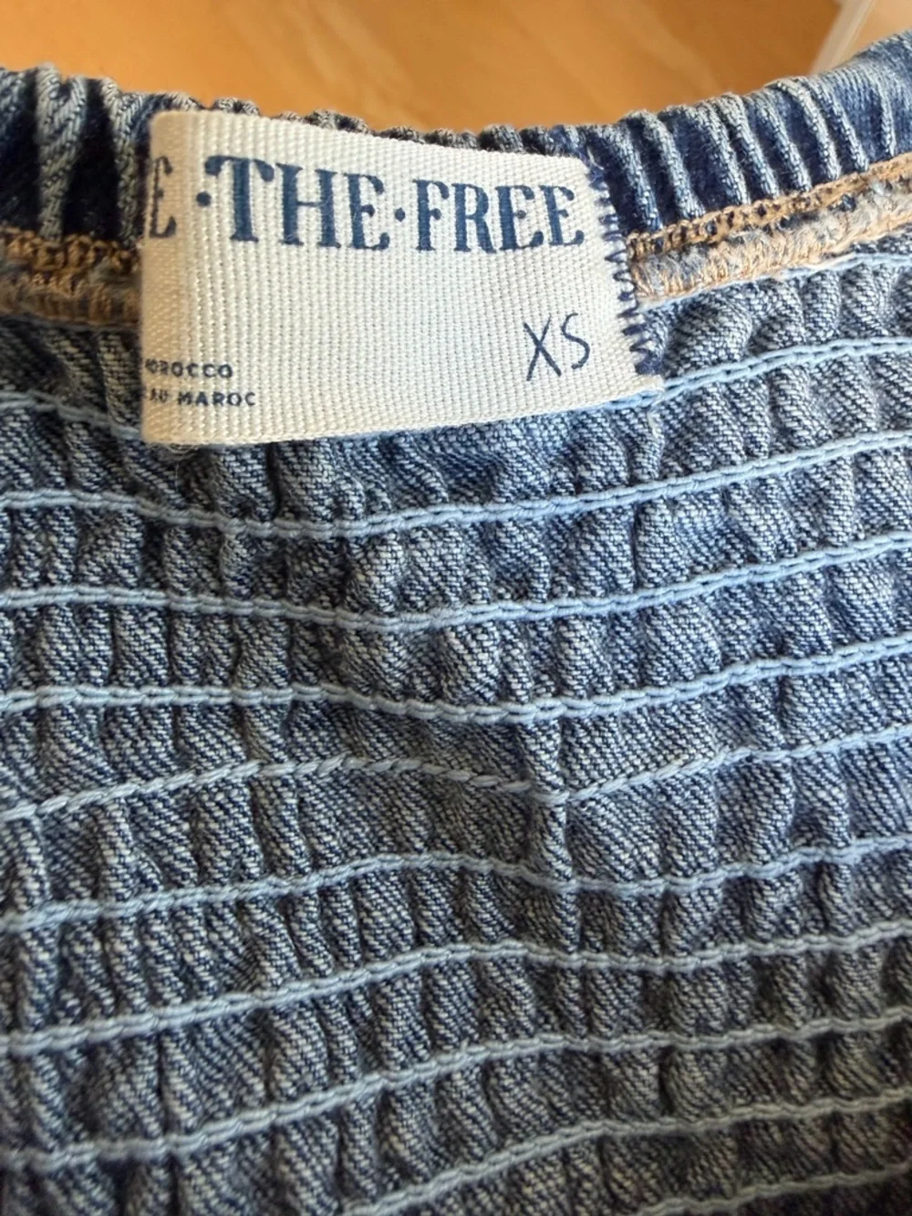 Free People denim Jumpsuit - Picture 4 of 4